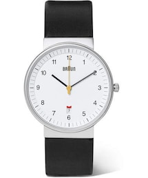 BRAUN | Braun Bn0032 Stainless Steel And Leather Watch(アナログ腕時計)