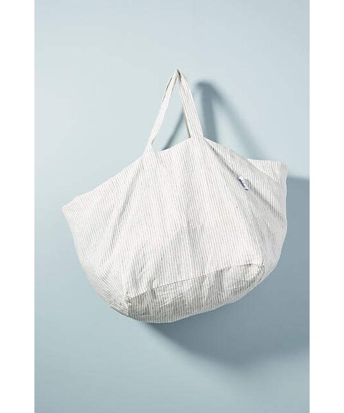 the beach people linen tote