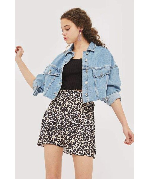 leopard print skirt topshop