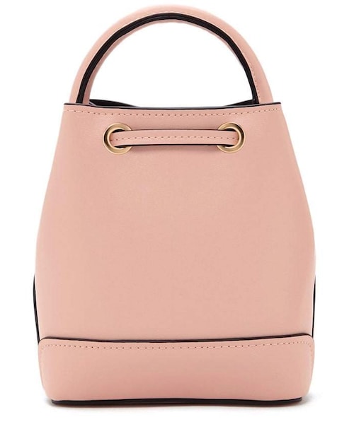 FOREVER 21（フォーエバー トゥエンティーワン）の「Forever 21 Faux Leather Mini Bucket Bag（ショルダーバッグ・レディース・Pink/Red・One Size）」の11枚目の写真