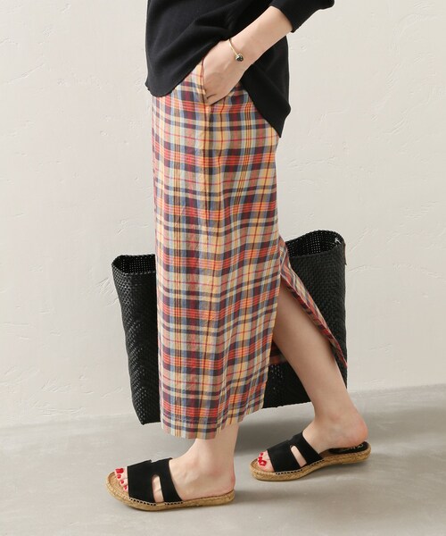 JOURNAL STANDARD relume（ジャーナルスタンダード　レリューム）の「ベージュ（スカート・ベージュ/36/在庫あり/38）」の3枚目の写真