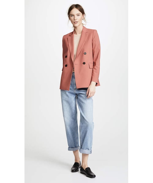 theory（セオリー）の「Theory Piazza Jacket（ジャケット/アウター・レディース・Pink・0/00/2/4/10/12）」の4枚目の写真