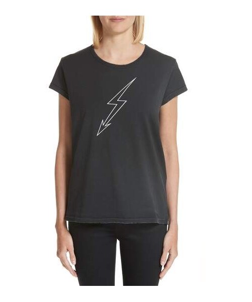 Givenchy Lightning Bolt Graphic Tee 