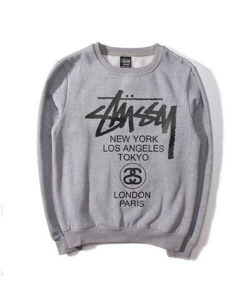 Dr Martens ドクターマーチン の Stussy ステューシー スウェット パーカー メンズ レディース カップル トレーナー 3色 スニーカー Wear