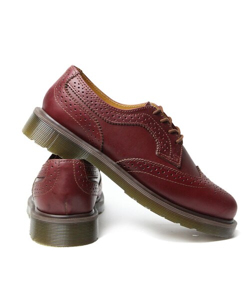 Dr.Martens ドクターマーチン ウイングチップ Kelvin Ⅱ 赤（Dr