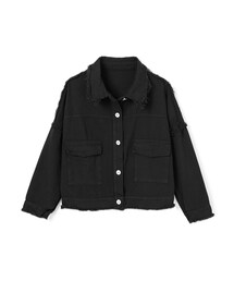 GRL | カットオフドロップショルダージャケット(その他アウター)