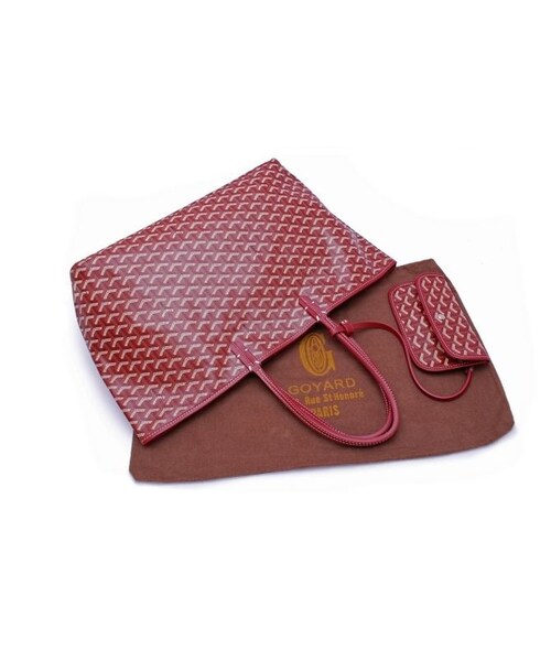 CONVERSE（コンバース）の「ゴヤール　バッグ　定番　GOYARD　トートバッグ　サンルイPM　ノワール　ナチュラル　ワイン　レッド 送料無料　通勤　旅行（トートバッグ・その他）」の2枚目の写真