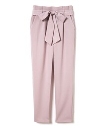 GRL | ウエストリボンテーパードパンツ(その他パンツ)