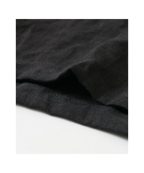 URBAN RESEARCH DOORS（アーバンリサーチドアーズ）の「Audrey and John Wad 60sリネンキャンバスワッシャーガウン（ワンピース/ドレス・レディース・キャメル/ブラック・one）」の11枚目の写真