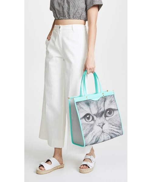 Anya Hindmarch（アニヤハインドマーチ）の「Anya Hindmarch Mesh Cat Tote（トートバッグ）」 WEAR
