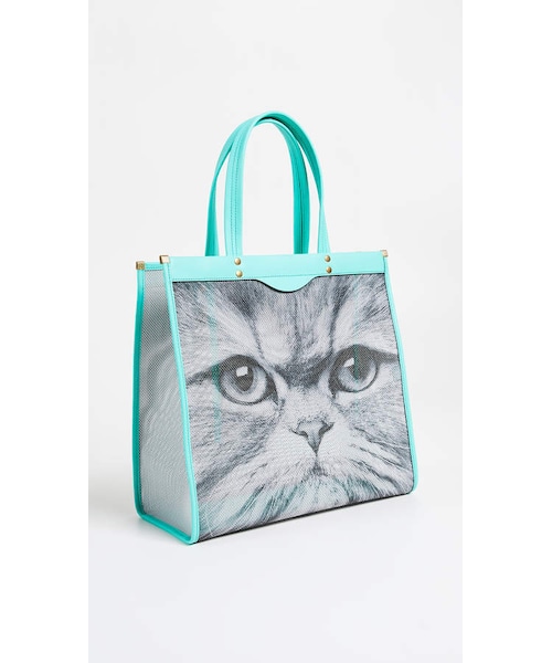 【新品】アニヤ・ハインドマーチ⭐猫Catプリント マルチカラートートバッグ ANYA HINDMARCHのフリマアイテム一覧