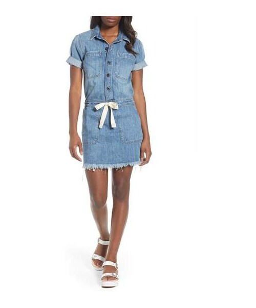 lucky brand drawstring dress