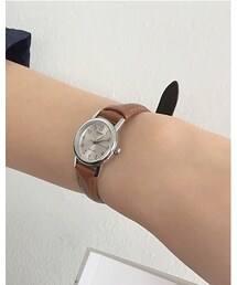 Dailyabout | ラウンドフレームベルト腕時計(アナログ腕時計)