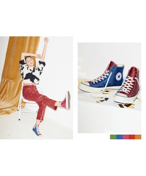 CONVERSE（コンバース）の「【送料無料】CONVERSE コンバースCANVAS ALL STAR COLORS HIキャンバス オールスター ハイカット ベージュ CHUCK TAYLOR／チャックテイラー 040001（スニーカー・メンズ・その他）」の3枚目の写真