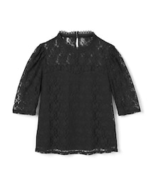 GRL | レースパワショルハイネックトップス(Tシャツ/カットソー)