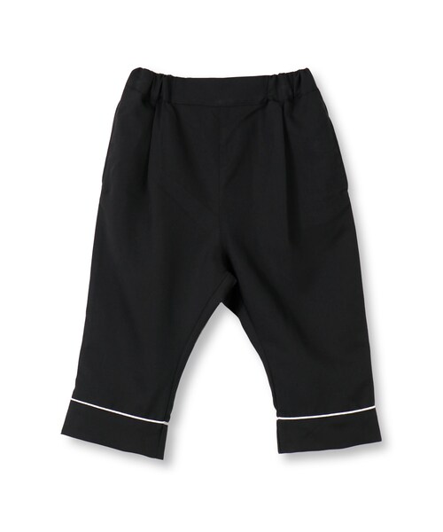 BRANSHES（ブランシェス）の「【限定】ストレッチツイルクロップドパンツ（その他パンツ・キッズ・グレー/ブラック・100～150）」の2枚目の写真