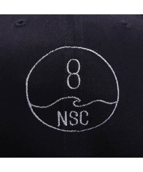 Number8 SURF CLUB(ナンバーエイトサーフクラブ)の「NUMBER8 SURF CLUB × NEW ERA ベースボールキャップ 9FIFTY SNAPBACK(キャップ・レディース・ブラック/ディープネイビー・FREE)」の6枚目の写真