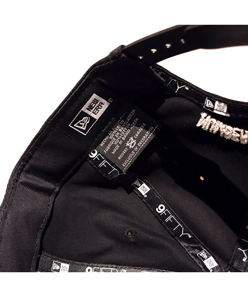 Number8 SURF CLUB(ナンバーエイトサーフクラブ)の「NUMBER8 SURF CLUB × NEW ERA ベースボールキャップ 9FIFTY SNAPBACK(キャップ・レディース・ブラック/ディープネイビー・FREE)」の10枚目の写真