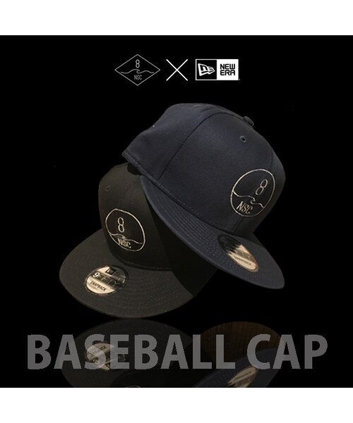 Number8 SURF CLUB(ナンバーエイトサーフクラブ)の「NUMBER8 SURF CLUB × NEW ERA ベースボールキャップ 9FIFTY SNAPBACK(キャップ・レディース・ブラック/ディープネイビー・FREE)」の11枚目の写真
