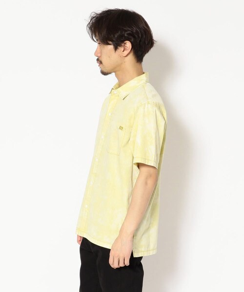 MANASTASH（マナスタッシュ）の「MANASTASH/マナスタッシュ BLEACH OUT SHIRT/ブリーチアウトシャツ（その他・メンズ・YELLOW/USED・M/L/XL）」の2枚目の写真