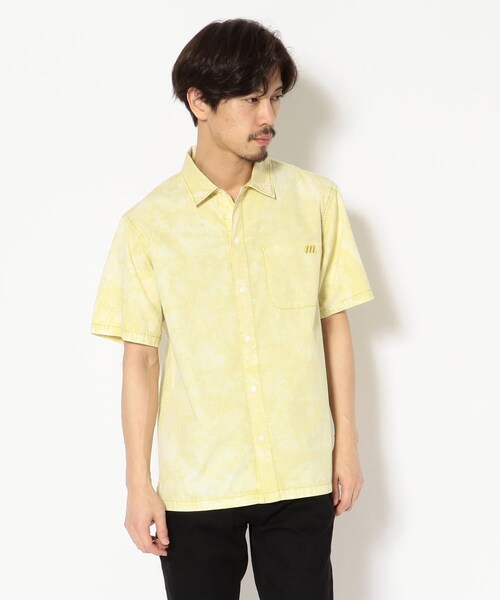 MANASTASH（マナスタッシュ）の「MANASTASH/マナスタッシュ BLEACH OUT SHIRT/ブリーチアウトシャツ（その他・メンズ・YELLOW/USED・M/L/XL）」の9枚目の写真