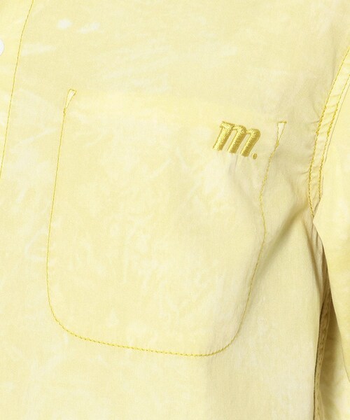 MANASTASH（マナスタッシュ）の「MANASTASH/マナスタッシュ BLEACH OUT SHIRT/ブリーチアウトシャツ（その他・メンズ・YELLOW/USED・M/L/XL）」の5枚目の写真