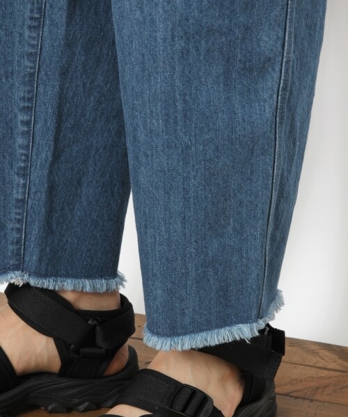 RAGEBLUE(レイジブルー)の「デニムペインターアンクルパンツ(パンツ・ライトブルー/ブルー/ネイビー)」の11枚目の写真