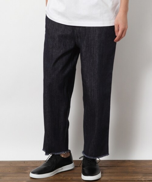 RAGEBLUE(レイジブルー)の「デニムペインターアンクルパンツ(パンツ・ライトブルー/ブルー/ネイビー)」の3枚目の写真