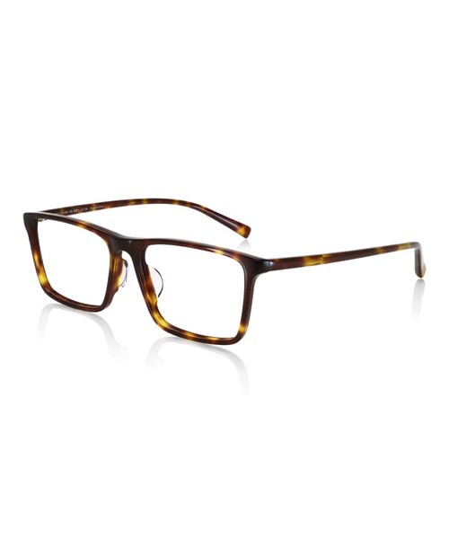 JINS（ジンズ）の「【Slim Acetate】スリムアセテート（メガネ・メンズ・レッド(105)/カーキササ(128)/ブルーササ(154)/グレーササ(191)/イエローデミ(224)/ライトブラウンササ(283)/ダークブラウンデミ(286)/ブラック(294)・Large 55□16-151○38）」の5枚目の写真