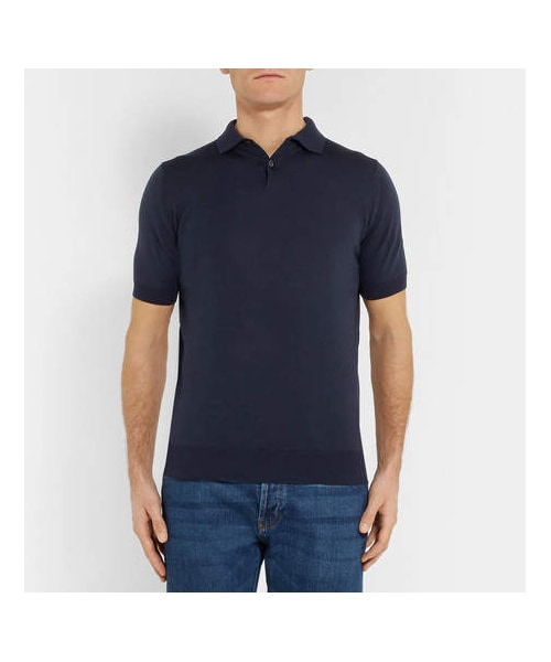 PAPAS ✖️ JOHN SMEDLEY コラボ ポロシャツ PAPAS ✖️ JOHN SMEDLEY コラボ ポロシャツ