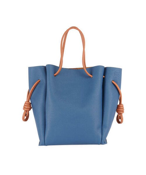 LOEWE（ロエベ）の「Loewe Flamenco Knot Two-Tone Tote Bag（トート