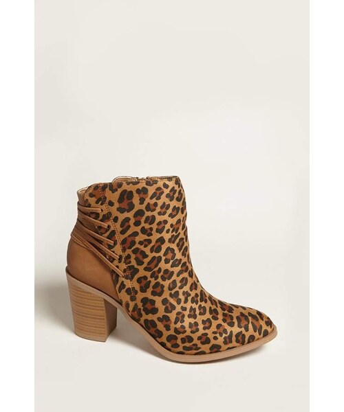 volatile leopard boots