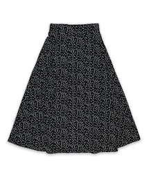 flower | slender dot skirt ～ｽﾚﾝﾀﾞｰﾄﾞｯﾄｽｶｰﾄ(スカート)