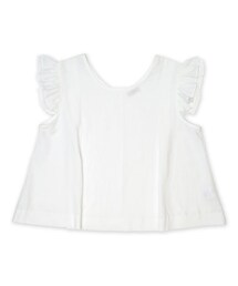 flower | flap tulle top ~フラップチュールトップ(Tシャツ/カットソー)