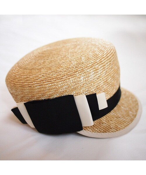 no brand(ノーブランド)の「Ribbon Casket(キャスケット・レディース・その他)」の7枚目の写真