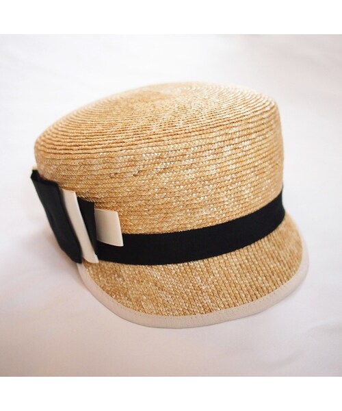 no brand(ノーブランド)の「Ribbon Casket(キャスケット・レディース・その他)」の6枚目の写真