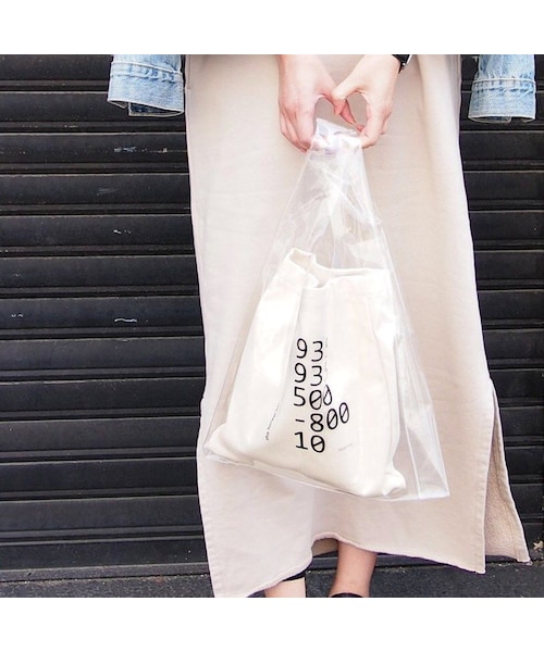 no brand（ノーブランド）の「ロゴビニールBAG（ハンドバッグ・レディース・その他）」の7枚目の写真