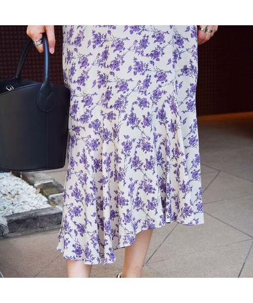 no brand（ノーブランド）の「ヴィンテージフラワーアシメキャミOP（ワンピース・レディース・その他）」の13枚目の写真