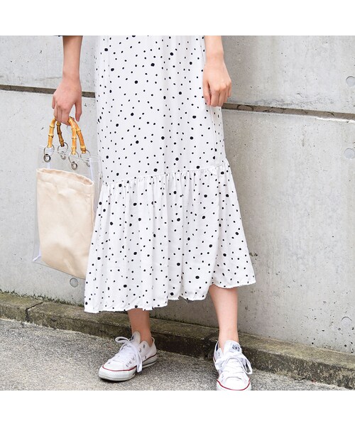 no brand（ノーブランド）の「【 MORE SALE 】ドット柄マーメイドSK（スカート・レディース・その他）」の10枚目の写真