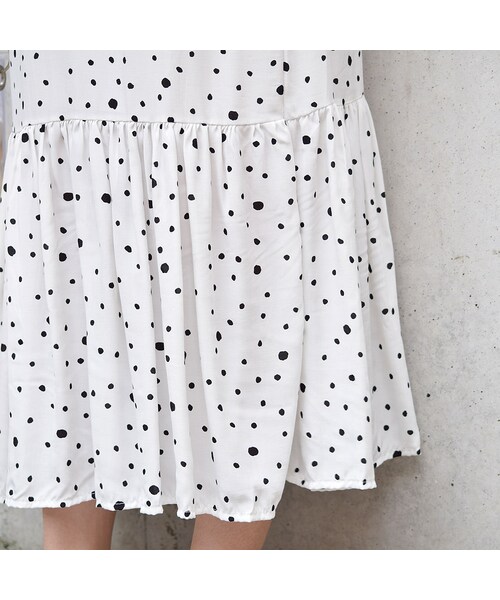 no brand（ノーブランド）の「【 MORE SALE 】ドット柄マーメイドSK（スカート・レディース・その他）」の9枚目の写真