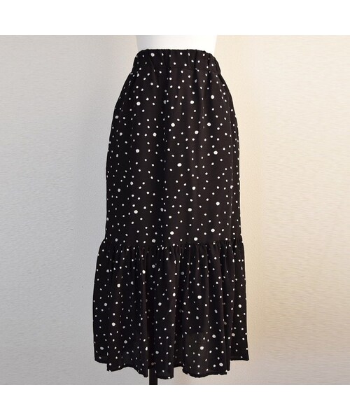 no brand（ノーブランド）の「【 MORE SALE 】ドット柄マーメイドSK（スカート・レディース・その他）」の6枚目の写真