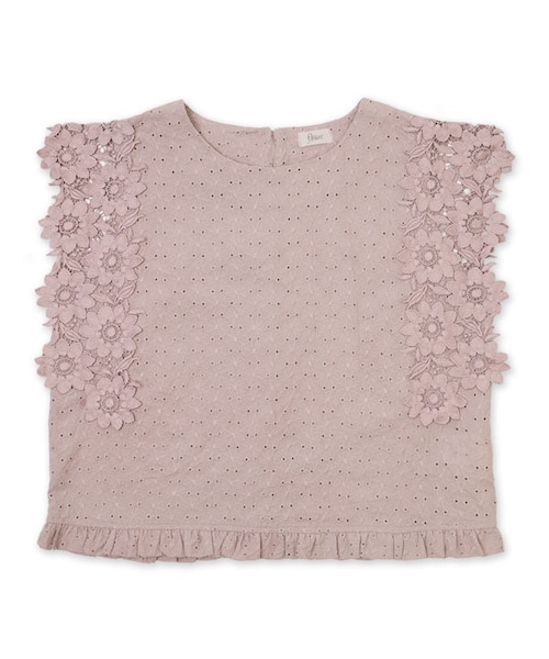 flower(フラワー)の「flower bouquet blouse ~フラワーブーケブラウス(シャツ/ブラウス・レディース・blue/white/pink/green・FREE)」の4枚目の写真