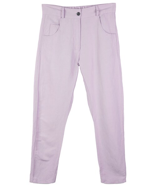DINT(ディント)の「トリプルクリーンピットスレックスパンツ(スラックス・レディース・퍼플/블루/핑크・one(44~66size))」の3枚目の写真