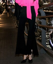 DINT | ルーチンフレアパンツ(スラックス)