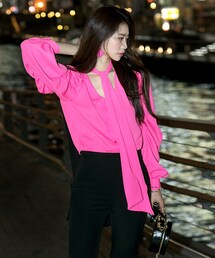 DINT | ビビッドダブルシャーリングブラウス(シャツ/ブラウス)