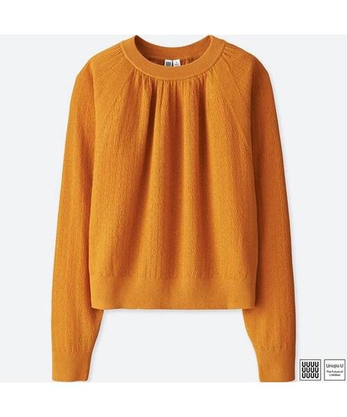 nowos コットンリネンニット 長袖 nowos コットンリネンニット 長袖 ノーウォス NOWOS 23SS リネン