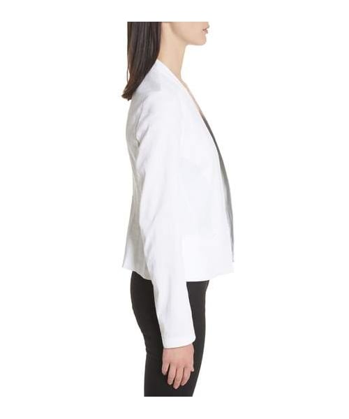 未使用品級 セオリー CLEAN BLAZER ノーカラージャケット 4 近年 セール】MET24 No Collar Jacket（ノーカラージャケット）｜New