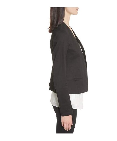 未使用品級 セオリー CLEAN BLAZER ノーカラージャケット 4 近年 セール】MET24 No Collar Jacket（ノーカラージャケット）｜New