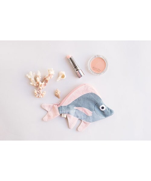 cache cache（カシュ カシュ）の「don fisher　small blue silver biddy(keychain)（キーケース/キーアクセサリー・キッズ・その他）」の3枚目の写真