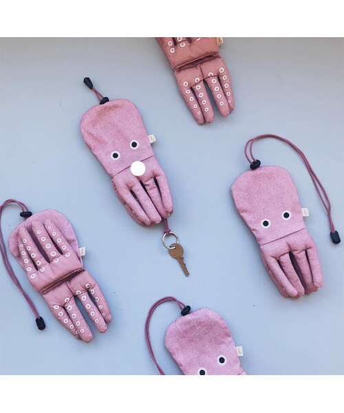 cache cache（カシュ カシュ）の「don fisher　octopus(keychain)（キーケース/キーアクセサリー・キッズ・その他）」の2枚目の写真